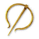 Golden Brooch