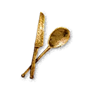 Golden Tableware