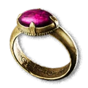 Ring with a Purple Eye